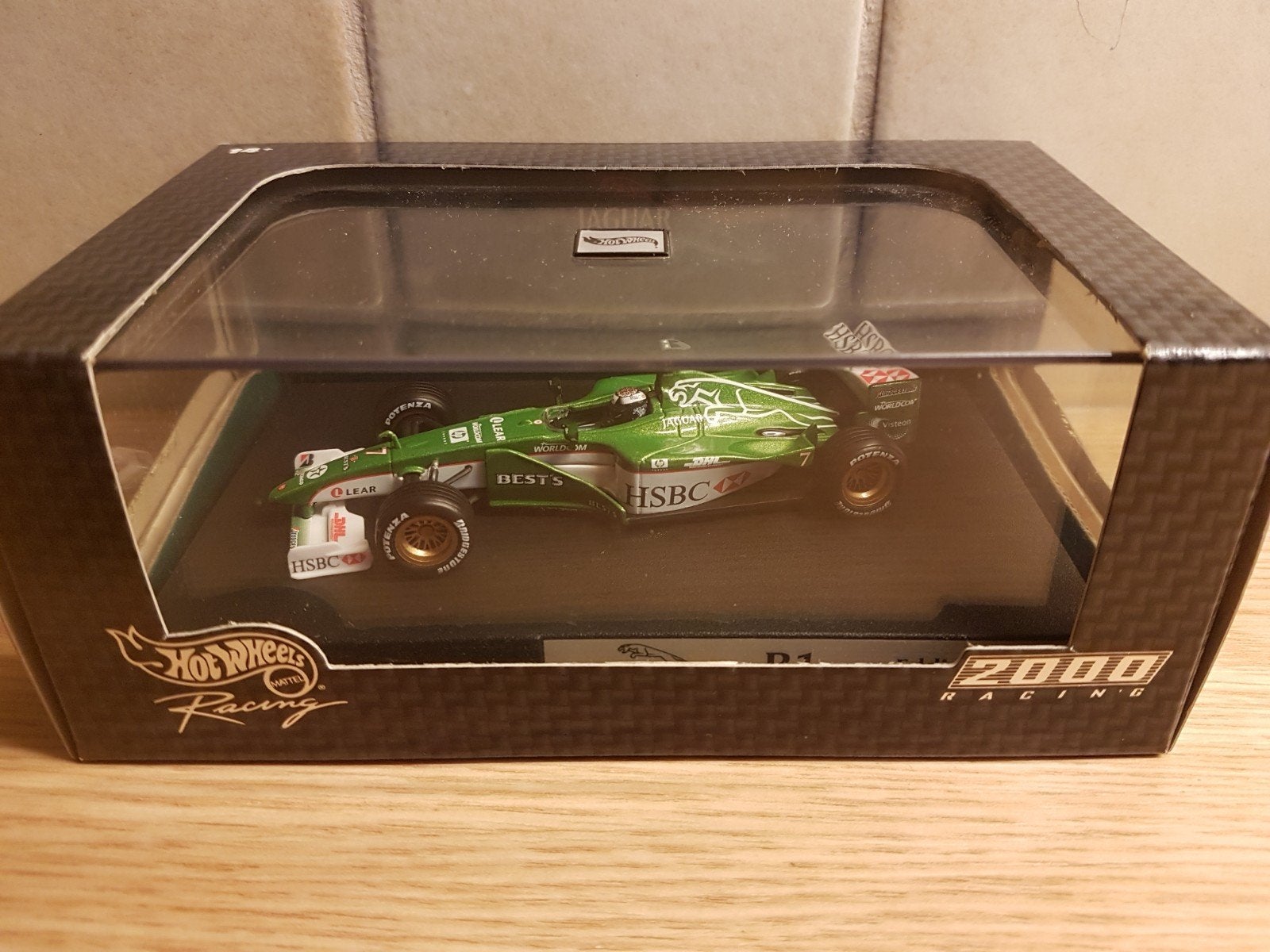 F1 jaguar racing R1 Eddie Irvine 2000, Ophalen of Verzenden, Zo goed als nieuw, Auto, Overige merken