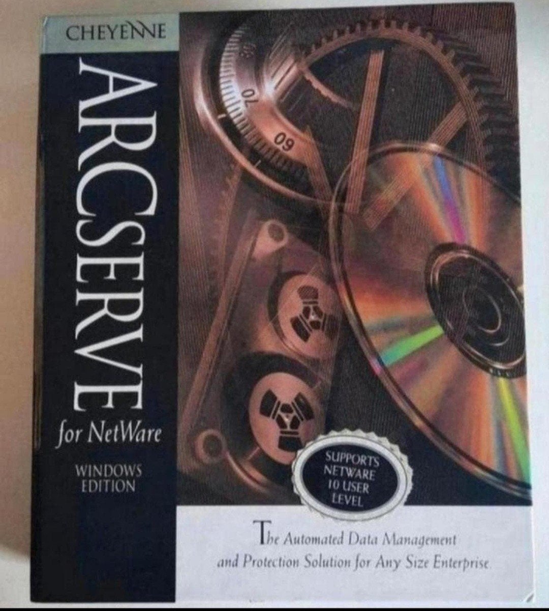 Vintage ARCserve Cheyenne for NetWare 9 disk Window Edition, Computers en Software, Ophalen of Verzenden, Zo goed als nieuw