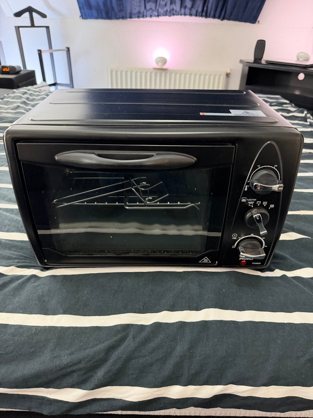 Compacte Primo Mini-oven OV5-C - Ideaal voor kleine keukens, Witgoed en Apparatuur, Ophalen, Minder dan 45 cm, Vrijstaand, Mini-oven