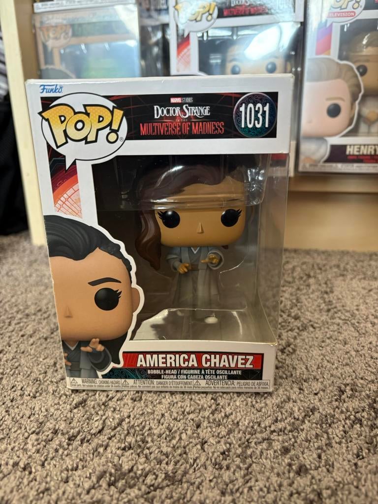 Funko pop doctor strange 1031 america chavez, Ophalen of Verzenden, Nieuw