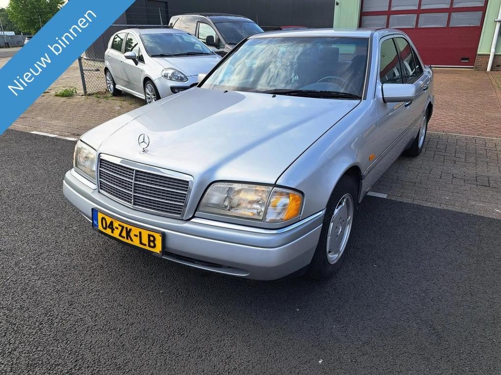 Mercedes-Benz C-klasse 280 Eleg 6cil Autom Youngtimer Apk 14, Auto's, Automaat, Metallic lak, 1405 kg, Sedan