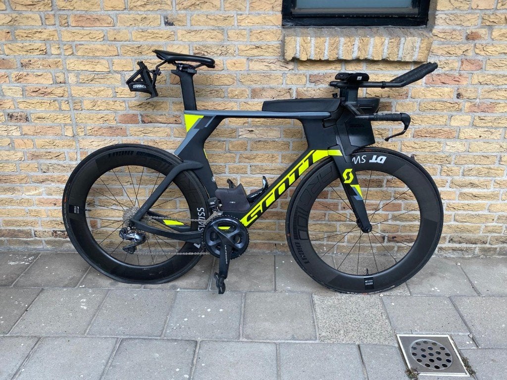Scott plasma TT, Fietsen en Brommers, Fietsen | Racefietsen, Gebruikt, Carbon, Velgrem, Meer dan 20 versnellingen