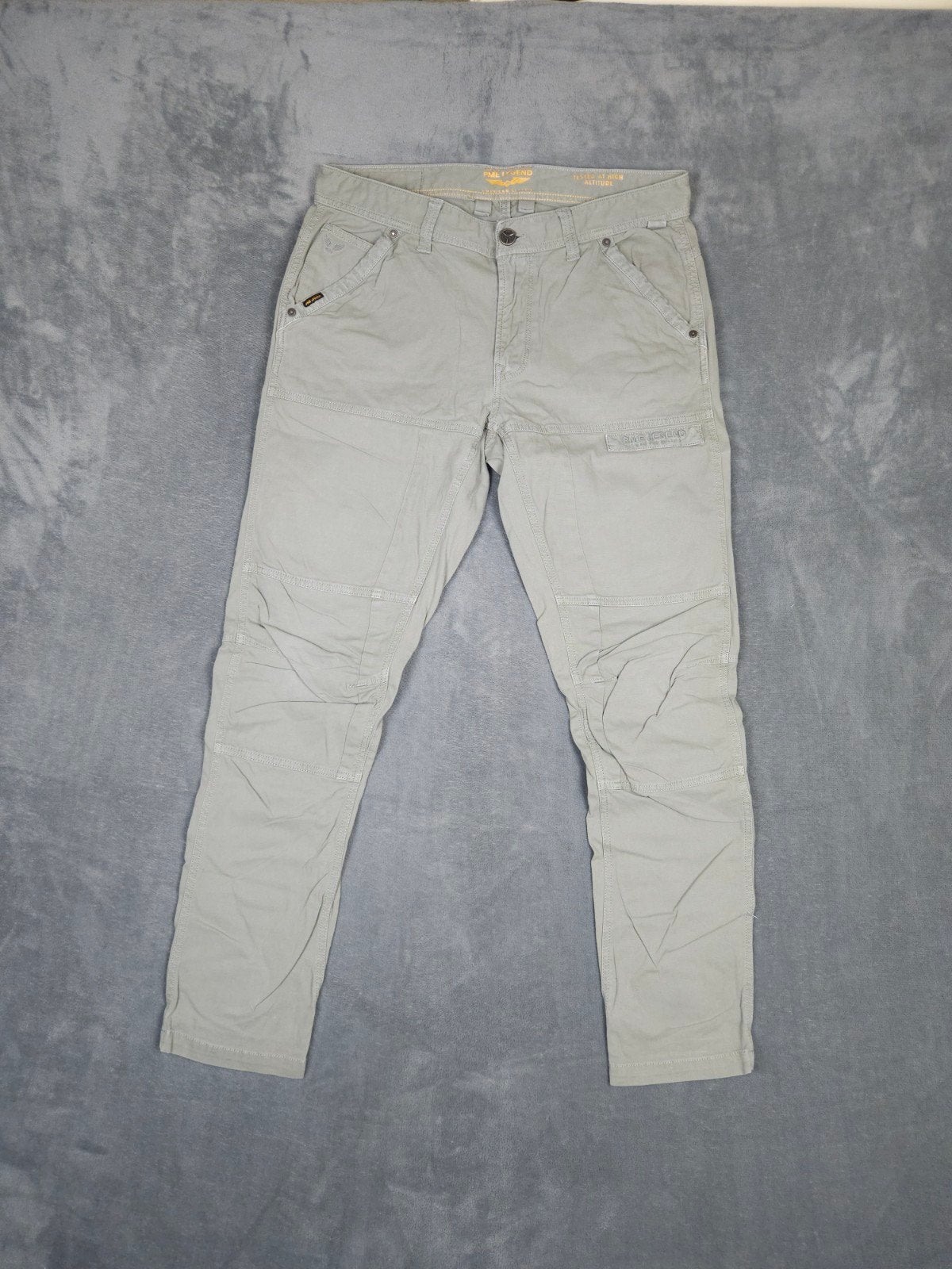 Pme Legend Broek W34 L32 Groen Jeans Pall Mall., Kleding | Heren, Broeken en Pantalons, ., Zo goed als nieuw, ., Pme Legend