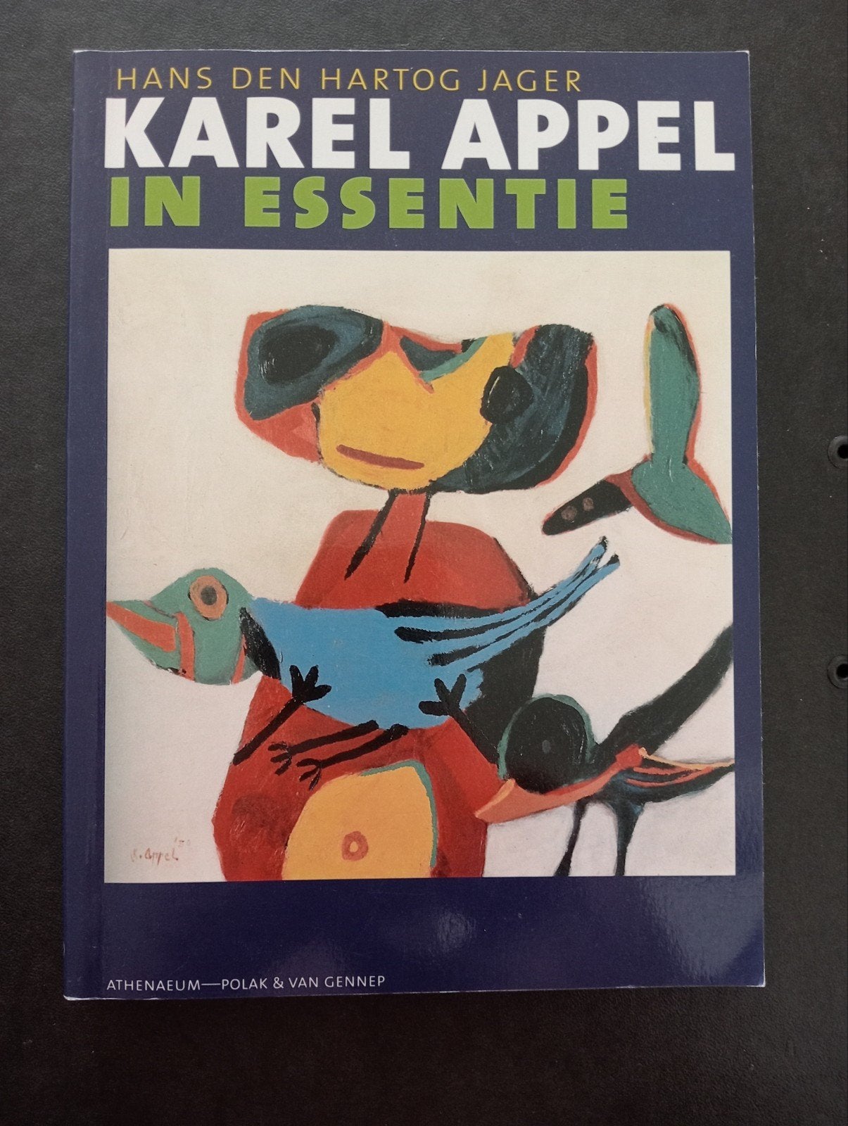 Karel Appel In Essentie - Hans Den Hartog Jager, Boeken, Ophalen of Verzenden, Zo goed als nieuw, Overige onderwerpen, Hans Den Hartog Jager