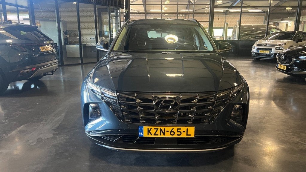 Hyundai TUCSON 1.6 T-GDI Automaat Premium 1650 kg Trekhaak, Auto's, Automaat, Gebruikt, Huisgarantie, 4 cilinders