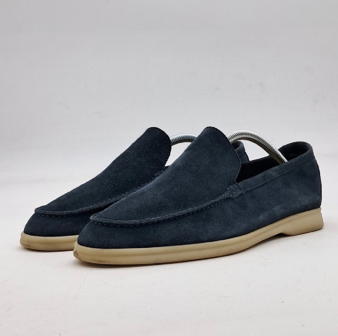 Loro Piana Summerwalks Loafers Maat 41.5 Origineel, Kleding | Heren, Schoenen, Ophalen of Verzenden, Gedragen, Blauw, Loafers