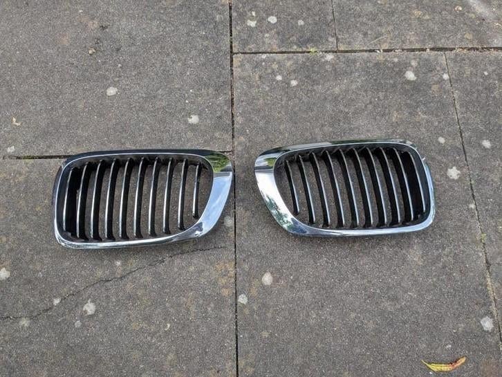Grille set BMW E46 - Nieren voorzijde, Gebruikt, Voor, Ophalen of Verzenden, BMW