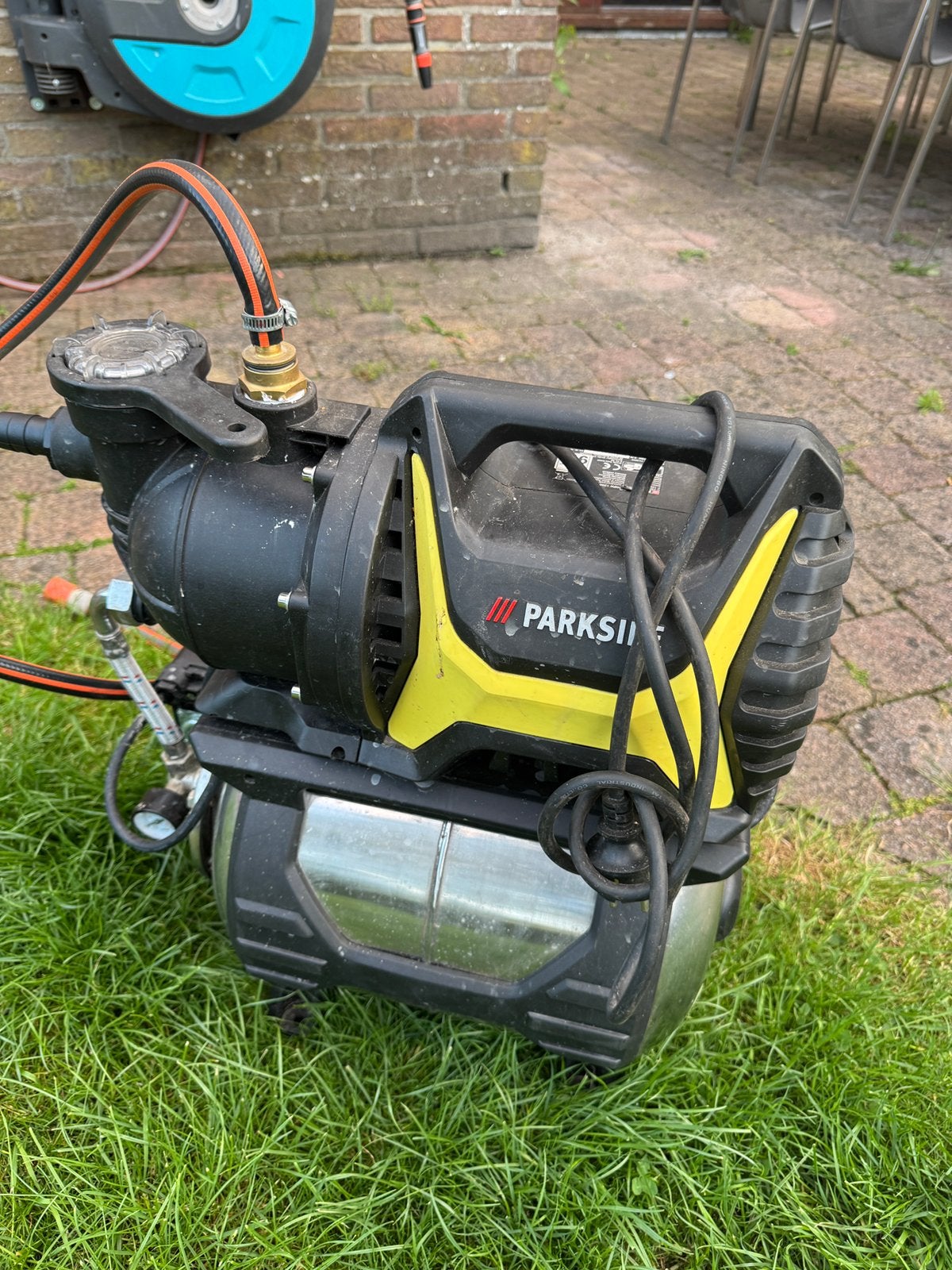 Parkside Hydrofoorpomp HWW 1200 A1 - Zo goed als nieuw, Tuin en Terras, Waterpompen, Ophalen, Zo goed als nieuw, Elektrisch, Hydrofoorpomp
