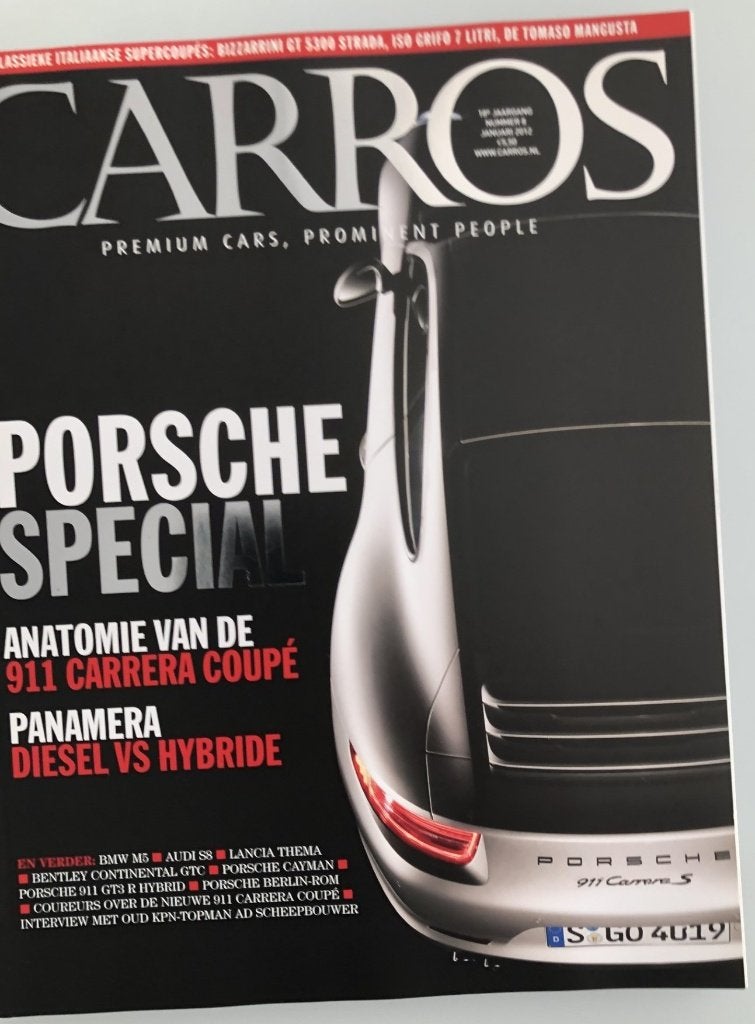 Carros Porsche Special jaar 2012 NIEUW, Boeken, Ophalen, Carros Porsche Special, Nieuw, Porsche