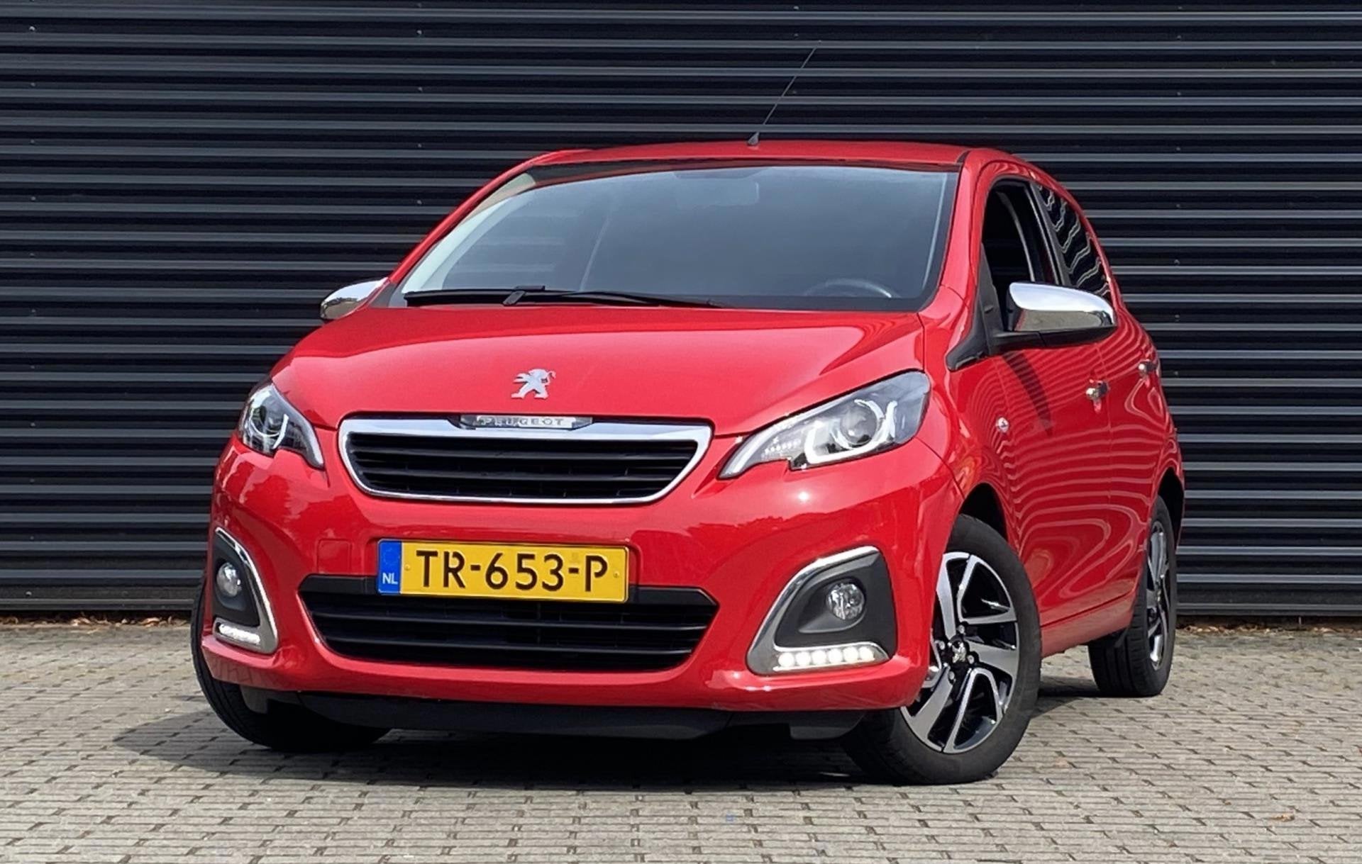 Peugeot 108 1.0 e-VTi Allure | Airconditioning | Apple carpl, Auto's, Dealer onderhouden, Stof, Gebruikt, 4 stoelen