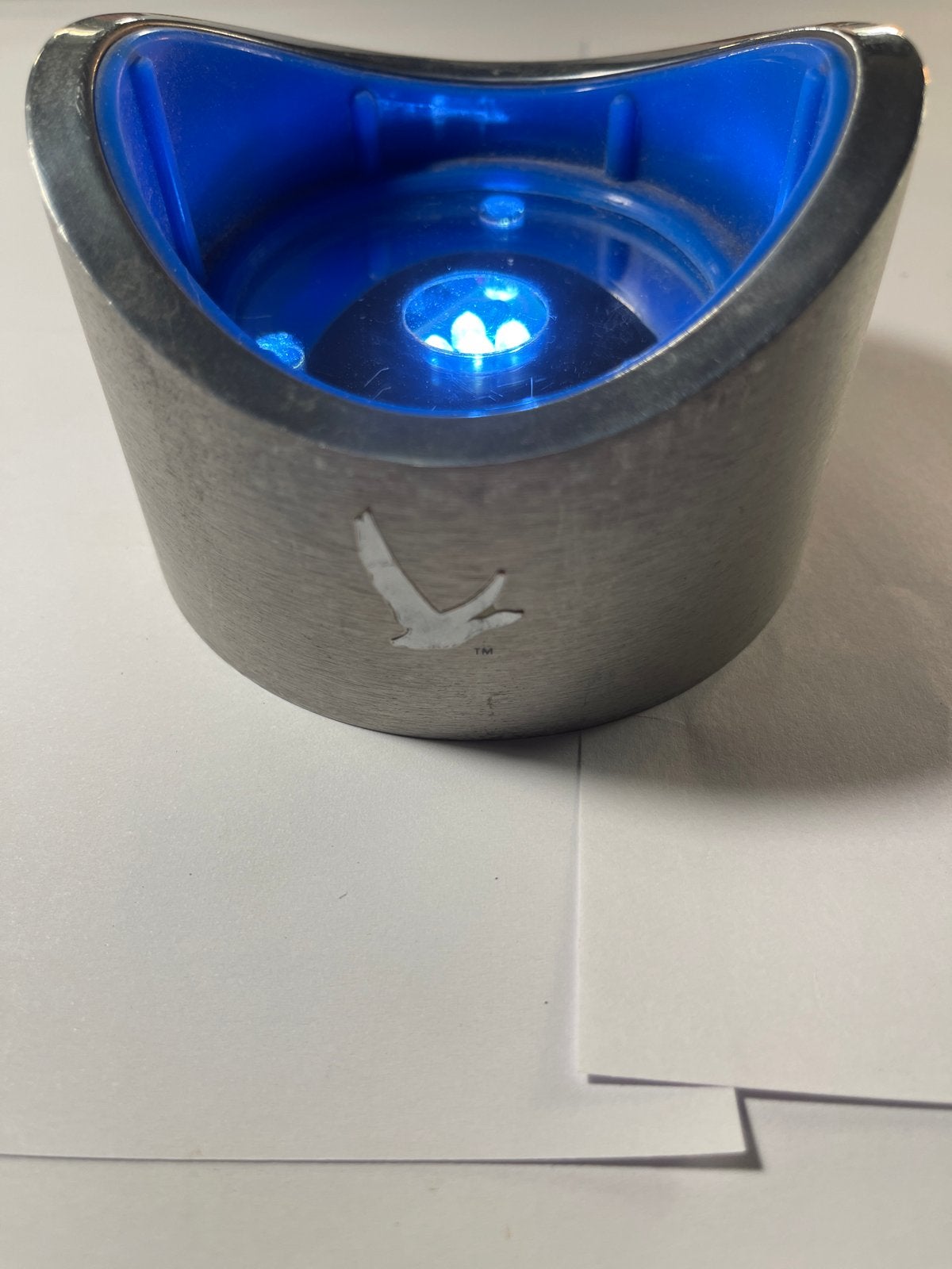 Grey Goose LED Fles Verlichting - Uniek en Sfeervol, Gebruikt, Verzenden, Zilver, Metaal