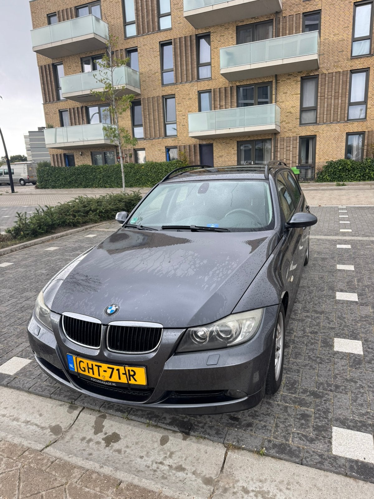 BMW 3-Serie 2.0 318 I Touring 2007 Grijs, Auto's, 13 km/l, Achterwielaandrijving, 4 cilinders, 129 pk