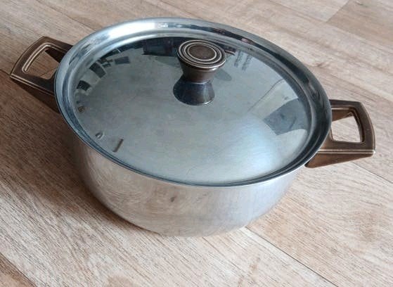 Braadpan, Huis en Inrichting, Keuken | Potten en Pannen, Ophalen of Verzenden, Zo goed als nieuw, Rvs