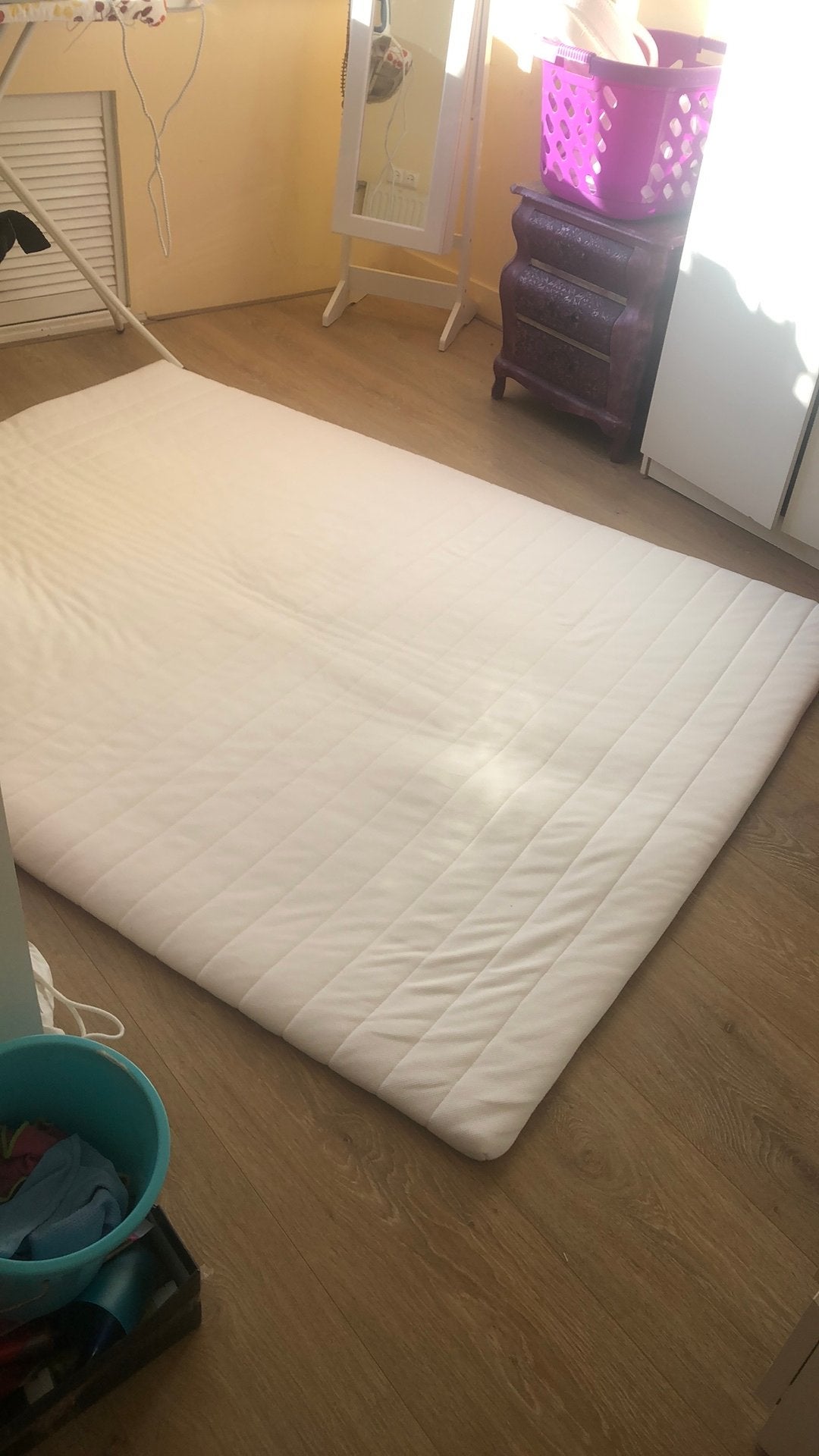 Ikea topper talgje 160x200, Ophalen, Gebruikt, Tweepersoons, 160 cm