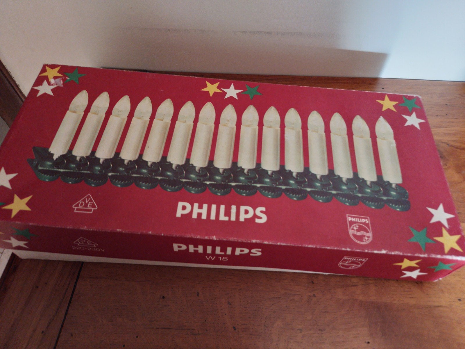 Vintage Kerstverlichting Philips kaarsverlichting, Diversen, Ophalen of Verzenden
