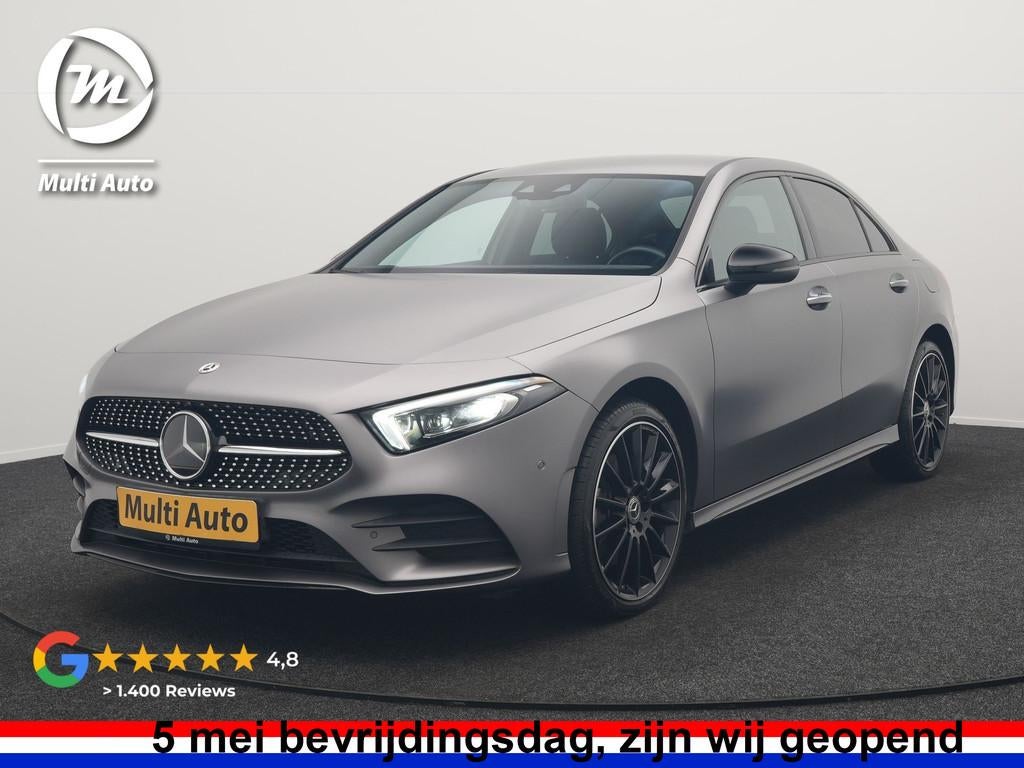 Mercedes-Benz A-Klasse 250 e *SONDERFARBE!* AMG Limited PHEV, Auto's, Gebruikt, Zwart, Adaptive Cruise Control, Bedrijf