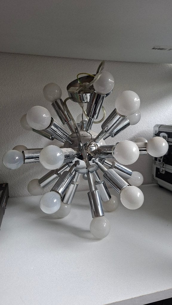 Moderne designlamp, Ophalen, Gebruikt, Metaal, Modern
