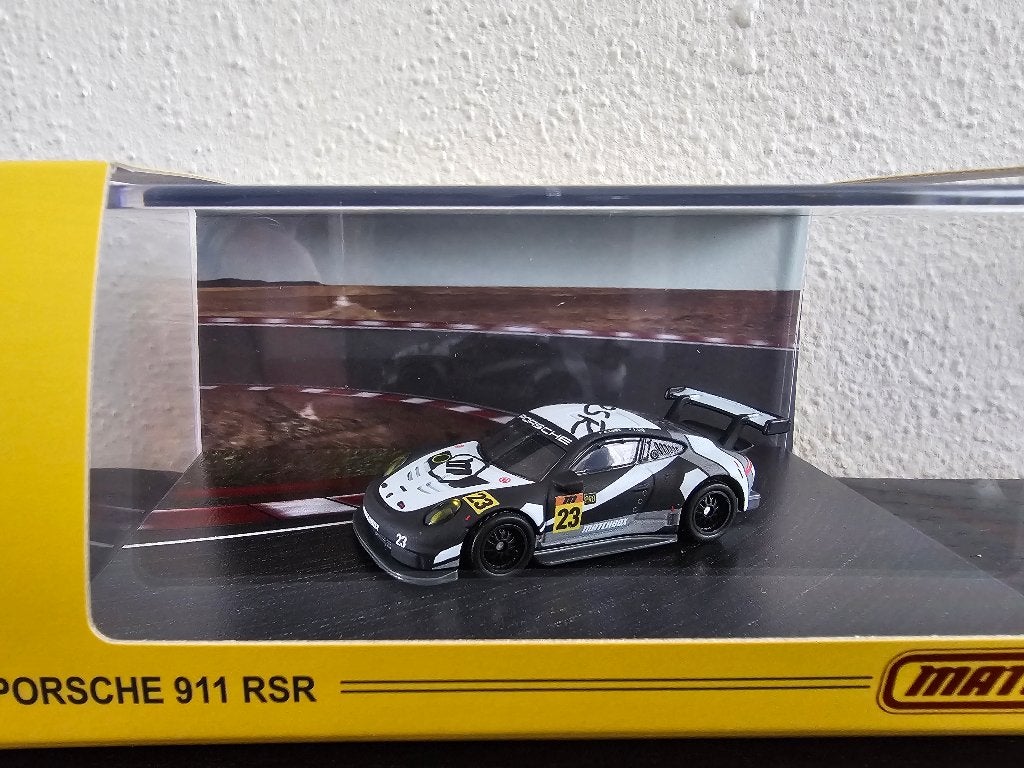 Matchbox Porsche 911 RSR Mattel Exclusive, Hobby en Vrije tijd, Overige merken, 1:50 of kleiner, Auto, Verzenden
