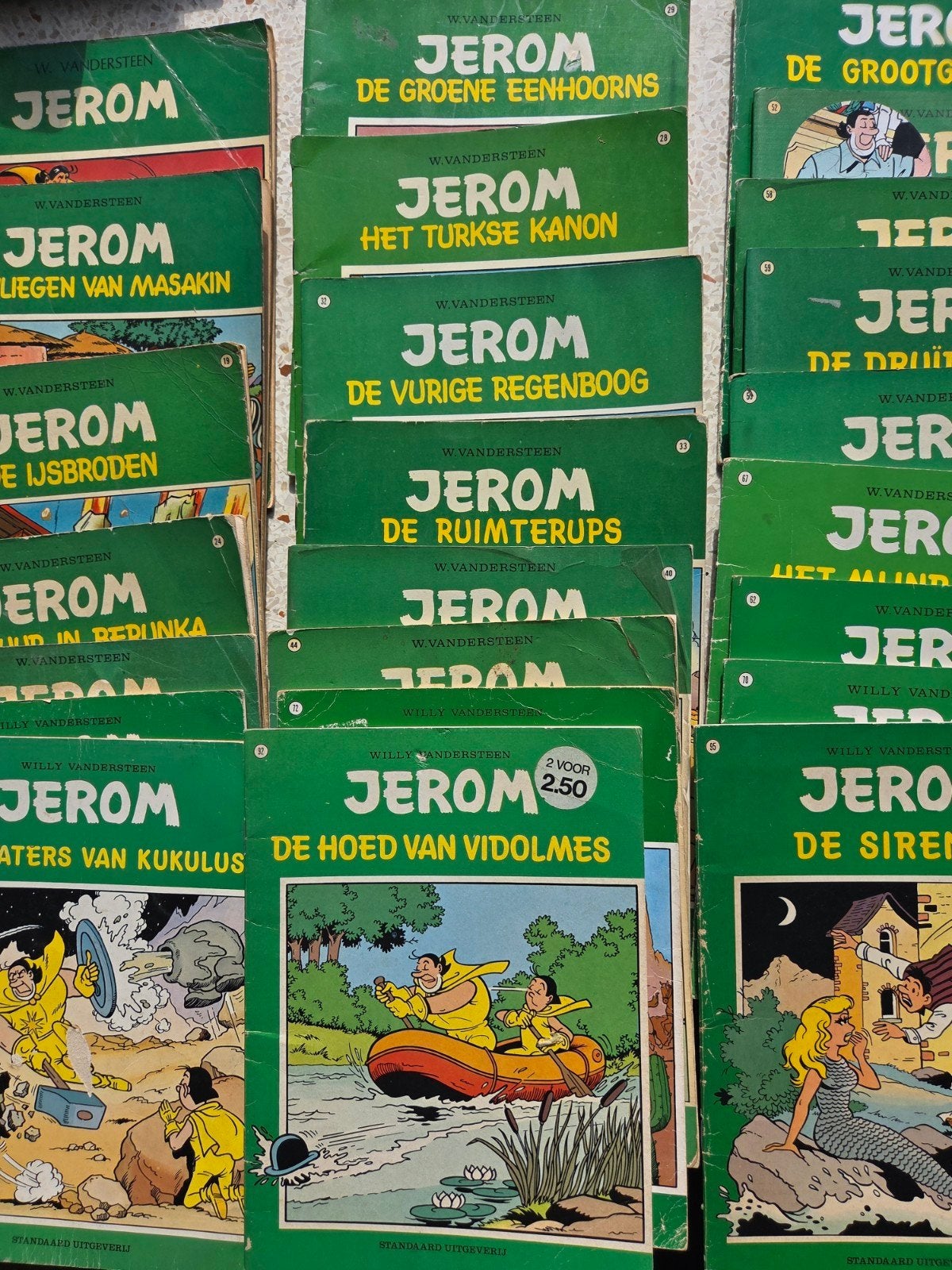 jerom-groene reeks 24x range 18 t/m 95, Meerdere stripboeken, Ophalen of Verzenden, Zo goed als nieuw