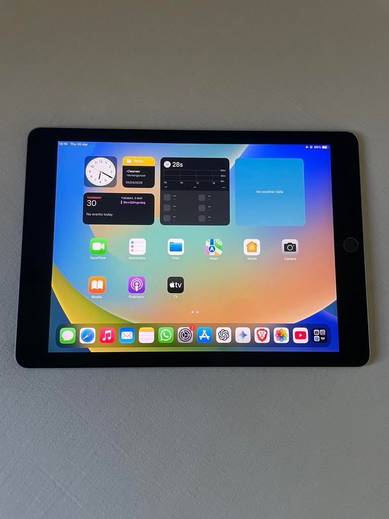 iPad Pro 9.7 inch Spacegrey 128gb 4G, Computers en Software, Apple iPads, 10 inch, Ophalen of Verzenden, Apple iPad Pro, 128 GB