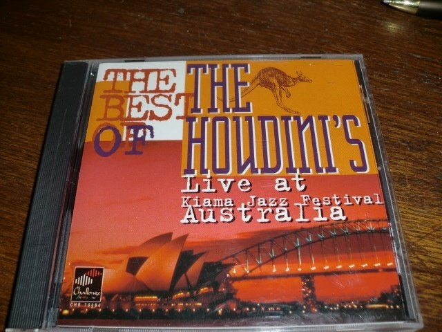 The Best Of The Houdini's Live Australia Challenge  CD 1998, Ophalen of Verzenden, Zo goed als nieuw, Jazz