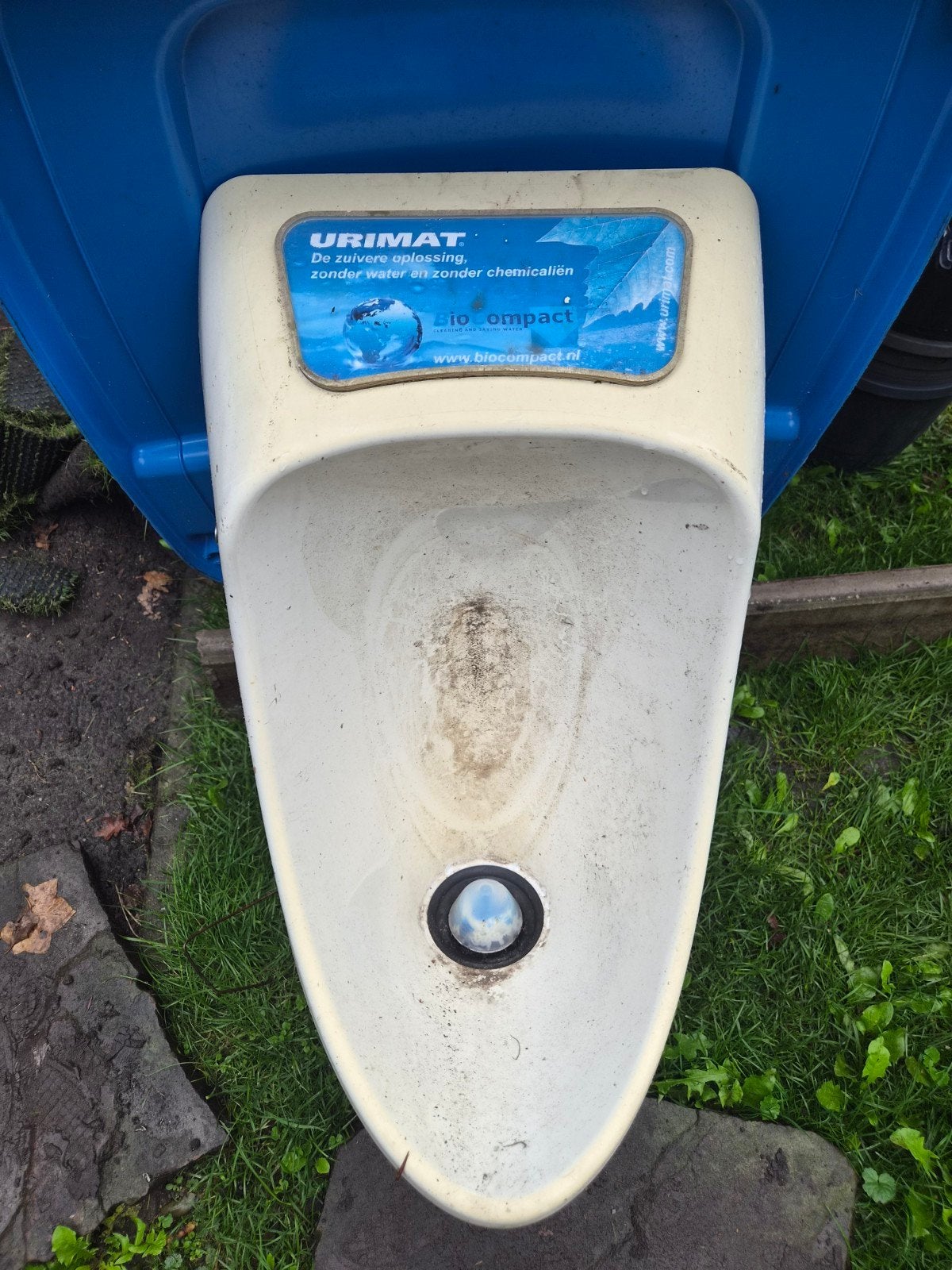 Urimaat BioCompact waterloos urinoir, Ophalen, Gebruikt, Toilet