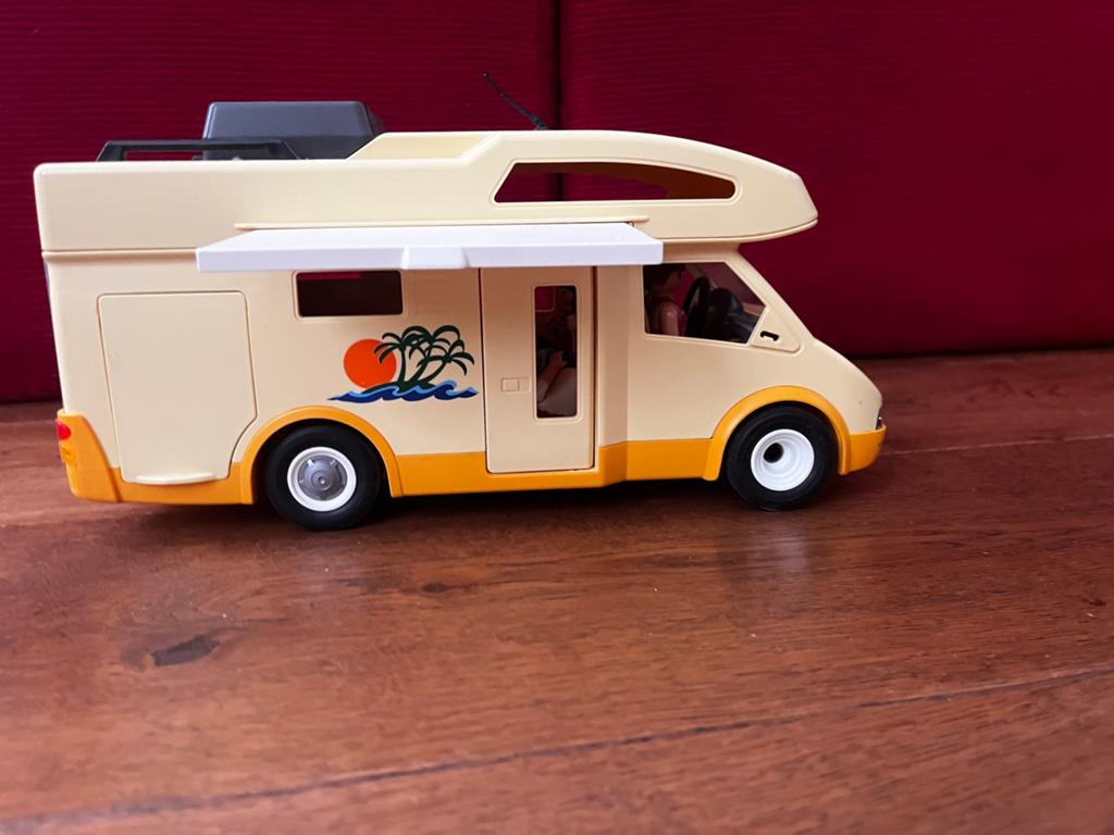 Playmobil camper, Kinderen en Baby's, Speelgoed | Playmobil, Ophalen of Verzenden, Zo goed als nieuw