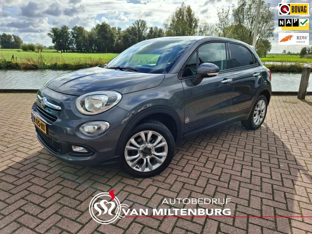 Fiat 500 X 1.4 Turbo MultiAir PopStar Airco Cruise PDC, Voorwielaandrijving, Dealer onderhouden, Stof, Gebruikt