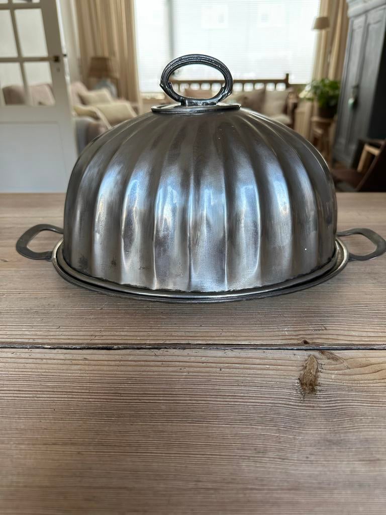 Antieke vleesstolp pompoen model, Ophalen of Verzenden
