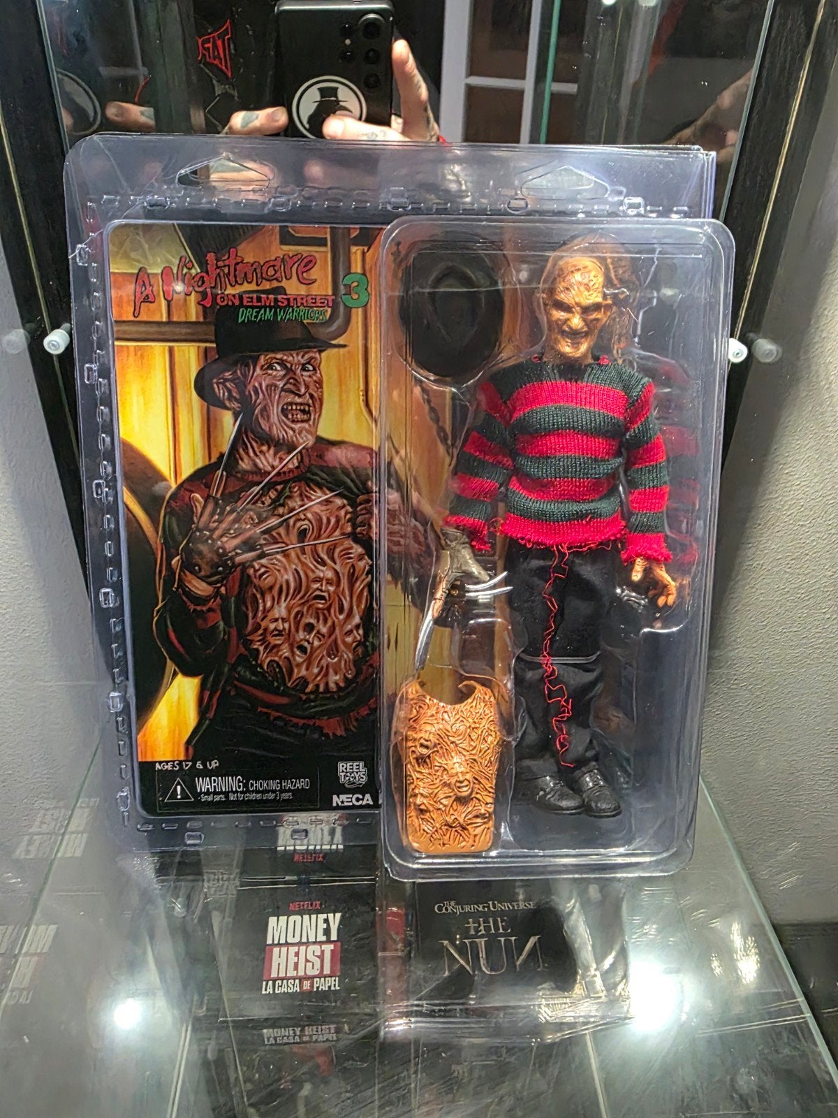 NECA Freddy Krueger Actiefiguur - A Nightmare on Elm Street, Ophalen of Verzenden, Nieuw