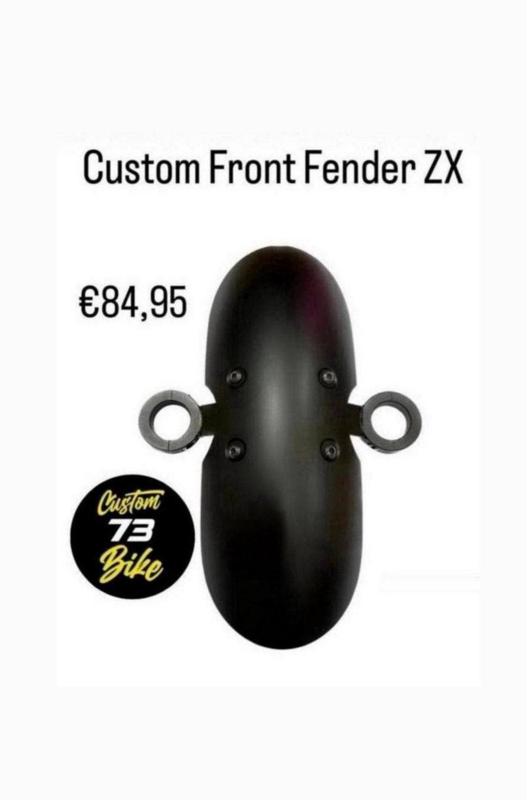 SUPER73 Custom Cafe Racer Front Fender ZX, Ophalen of Verzenden