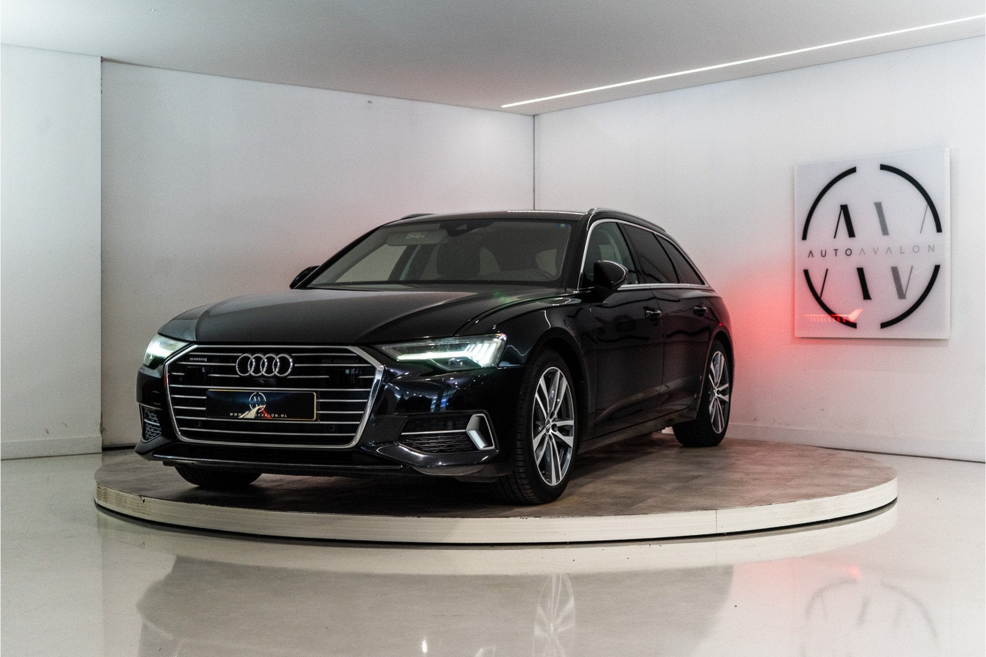 Audi A6 Avant 50 TDI Quattro Pro Line+ 286PK | Luchtvering |, Auto's, Automaat, Gebruikt, Zwart, Automatische klimaatregeling