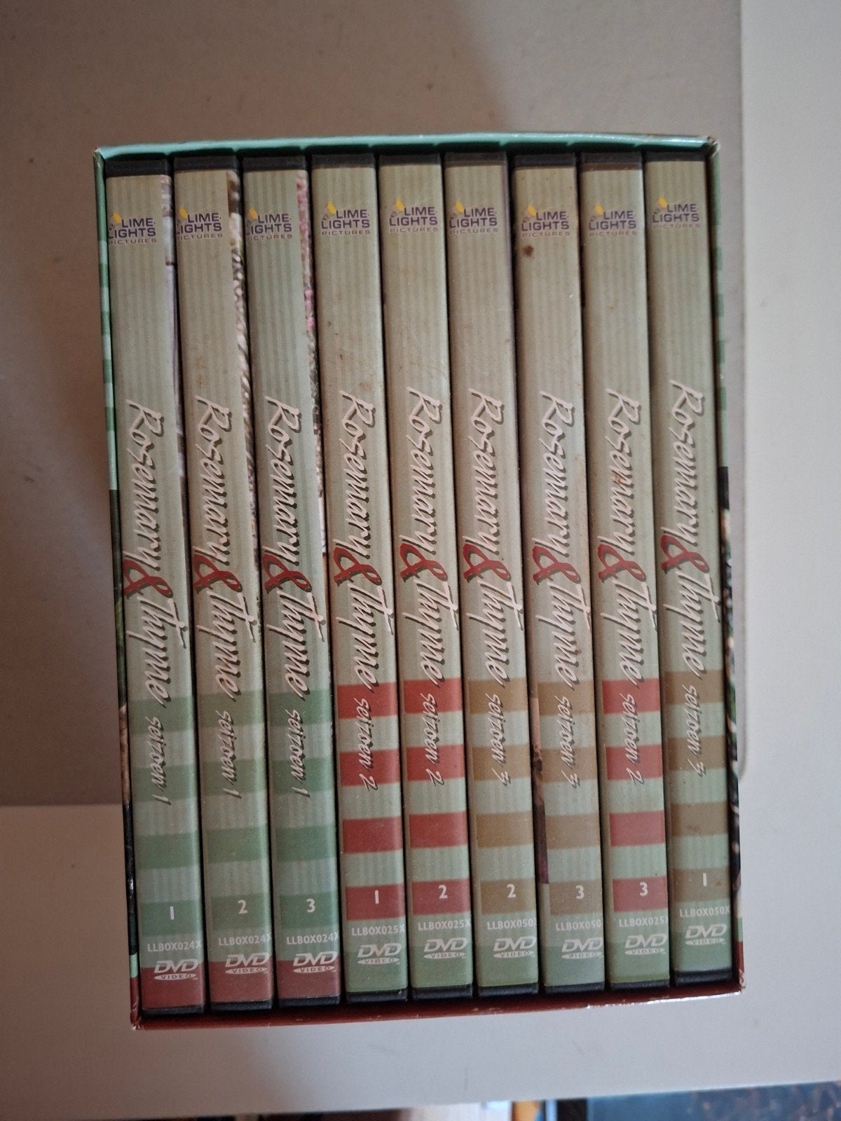 Dvd box rosemary & thyme  detective seizoen 1 t/m 3, Vanaf 12 jaar, Verzenden, Zo goed als nieuw, Thriller