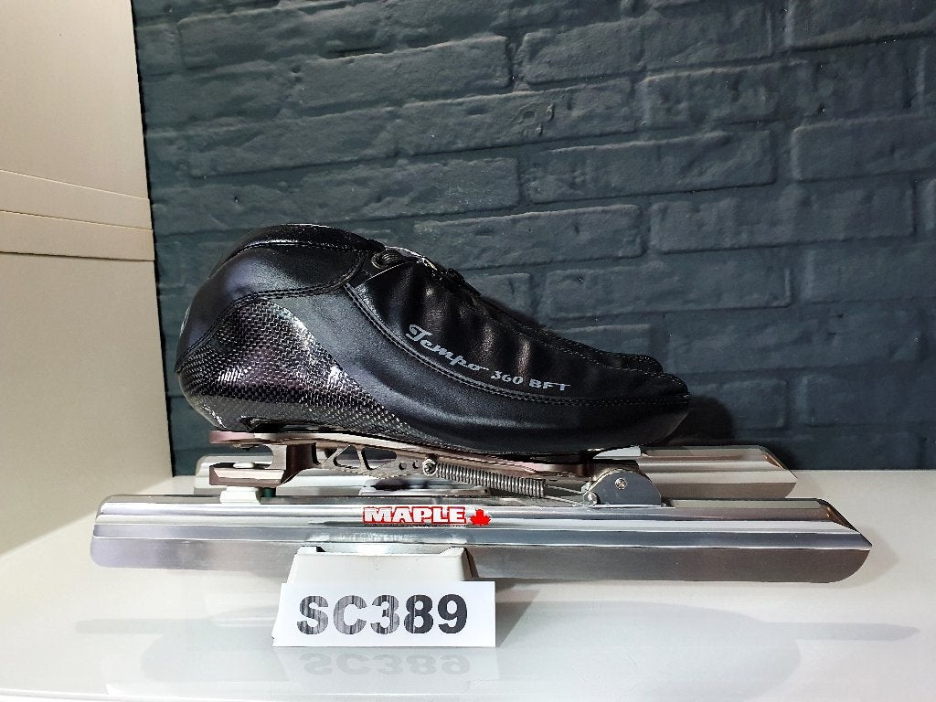 Luigino Tempo 360 Maple Klapschaatsen Klap Schaatsen Maat 43, Sport en Fitness, Schaatsen, Klapschaats, Verzenden, Nieuw, Maple