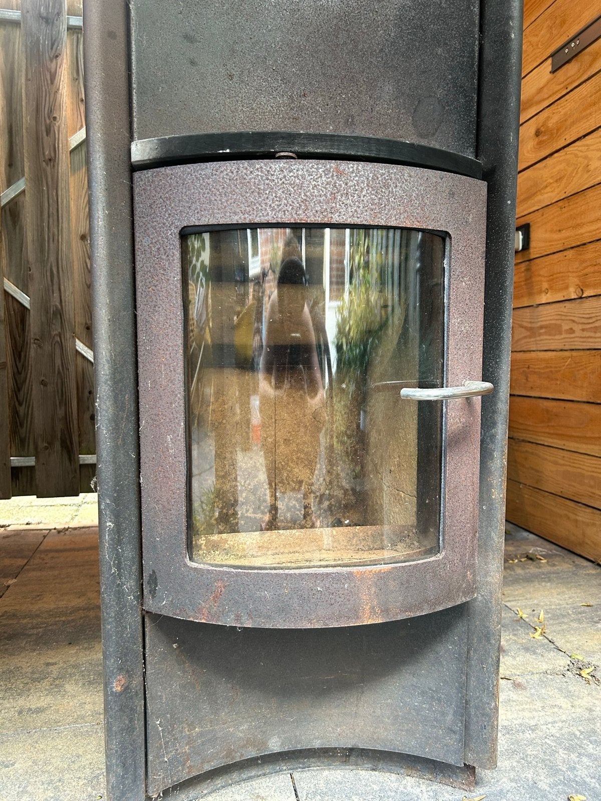 Scan 37 Houtkachel - 7 KW - Vrijstaand, Ophalen, Gebruikt, Vrijstaande haard, Houthaard