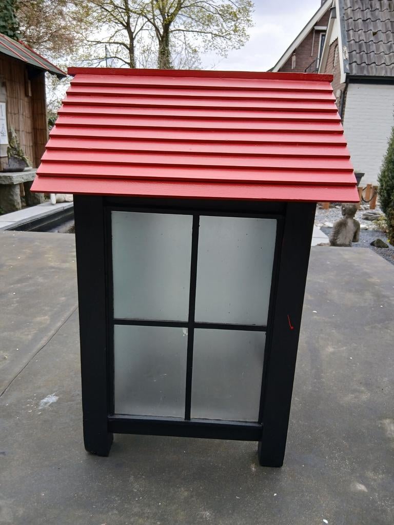 Prachtige en uniek Japans theehuis,sfeervolle bij de vijver, Tuin en Terras, Ophalen of Verzenden, Nieuw, Overige materialen, Abstract beeld