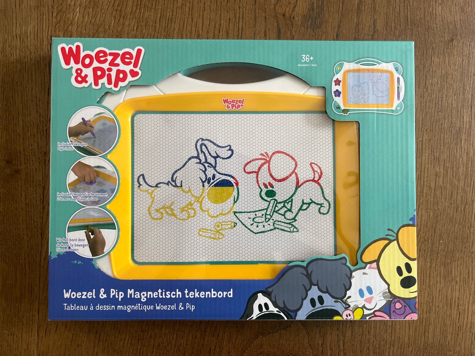 Woezel & Pip Magnetisch Tekenbord - Nieuw in doos, Ophalen of Verzenden, Nieuw, Knutselen