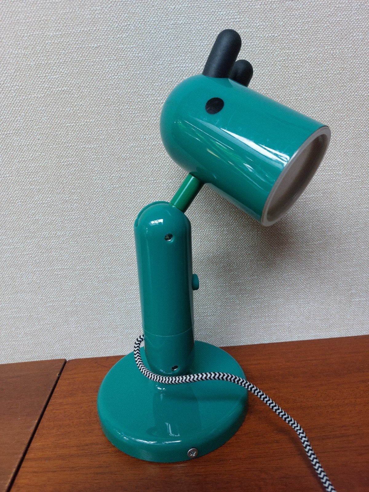 IKEA KRUX Vintage Design Bureaulamp / Kinderlamp – Groen, Huis en Inrichting, Lampen | Tafellampen, Gebruikt, Kunststof, Ophalen of Verzenden