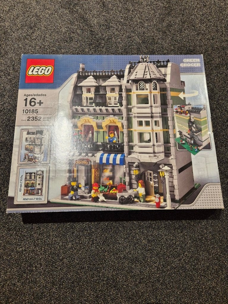Lego 10185 Green Grocer, Gebruikt, Lego, Ophalen of Verzenden, Complete set