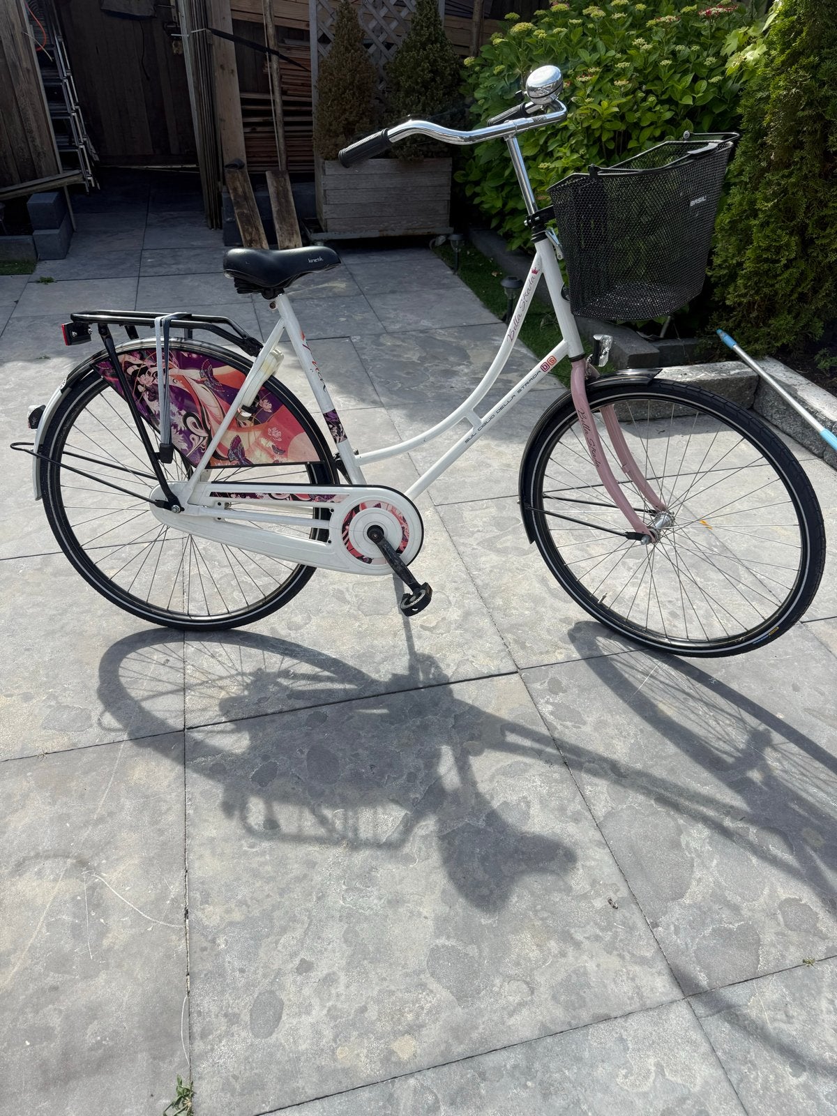 Damesfiets Bella Strada met mandje, Overige merken, Velgrem, Ophalen of Verzenden, 50 tot 53 cm
