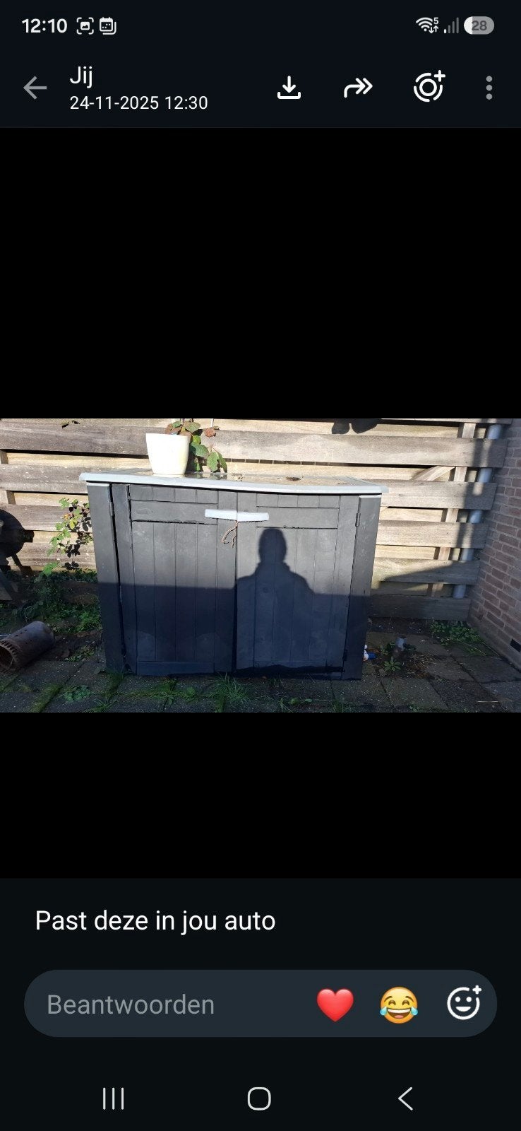Gratis tuinbox voor kussens - kapotte deur, Tuin en Terras, Ophalen