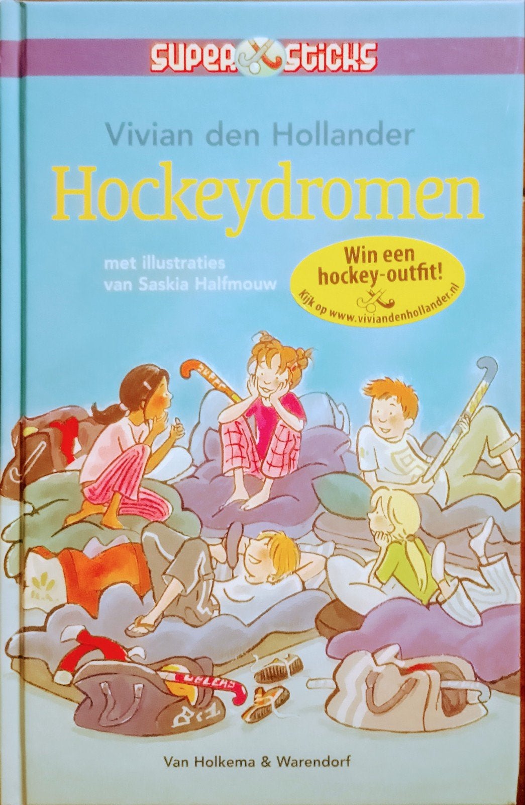 Super Sticks Hockeydromen, Gelezen, Fictie algemeen, Ophalen of Verzenden, Vivian Den Hollander.