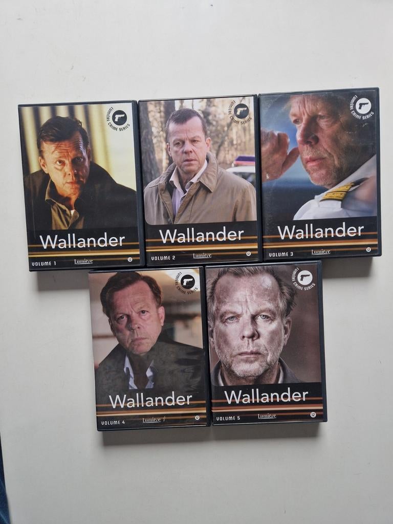 Wallander DVD Boxset - Volumes 1 t/m 5, Ophalen of Verzenden