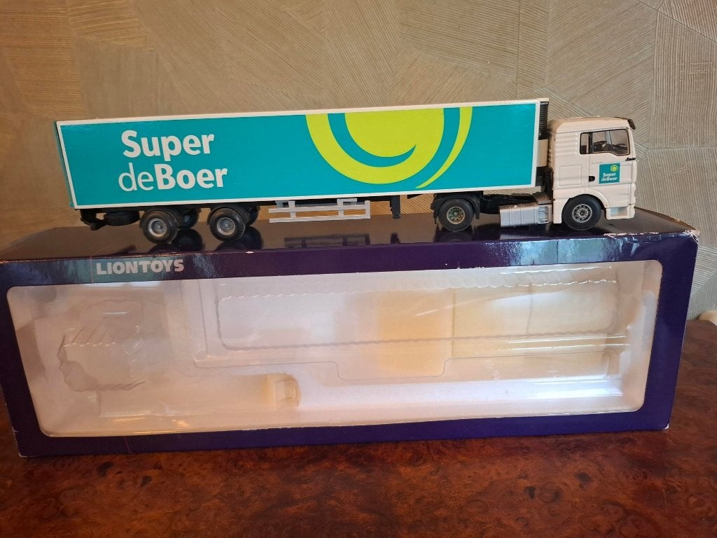 Super de Boer Lion toys, Ophalen, Zo goed als nieuw, Bus of Vrachtwagen, Lion Toys