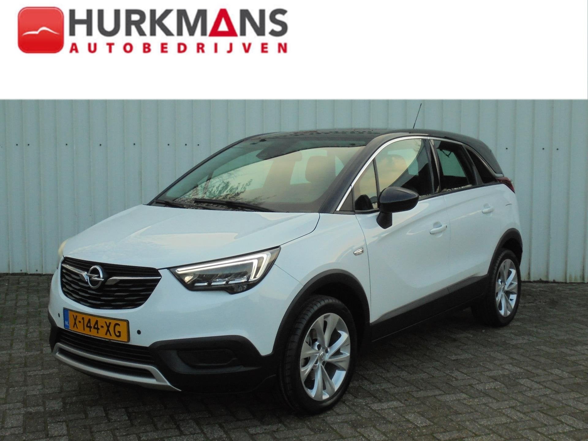 Opel Crossland X 1.2 TURBO 110PK AUTOMAAT HOGE INSTAP, Auto's, Opel, Automaat, 840 kg, Gebruikt, Leder en Stof