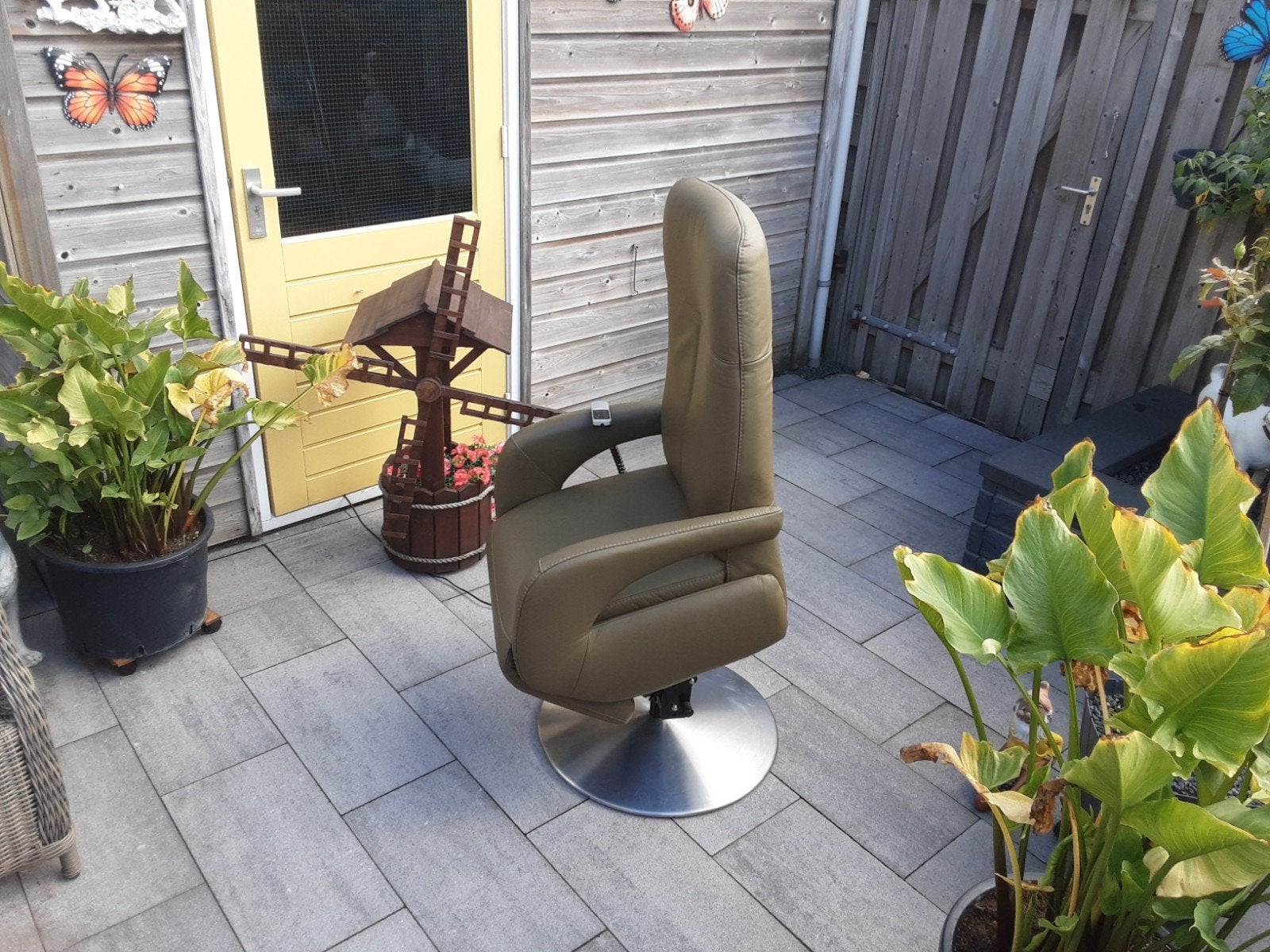 relax sta op stoel leer van meubelzorg nieuw staat, Ophalen, Zo goed als nieuw, Leer, 50 tot 75 cm