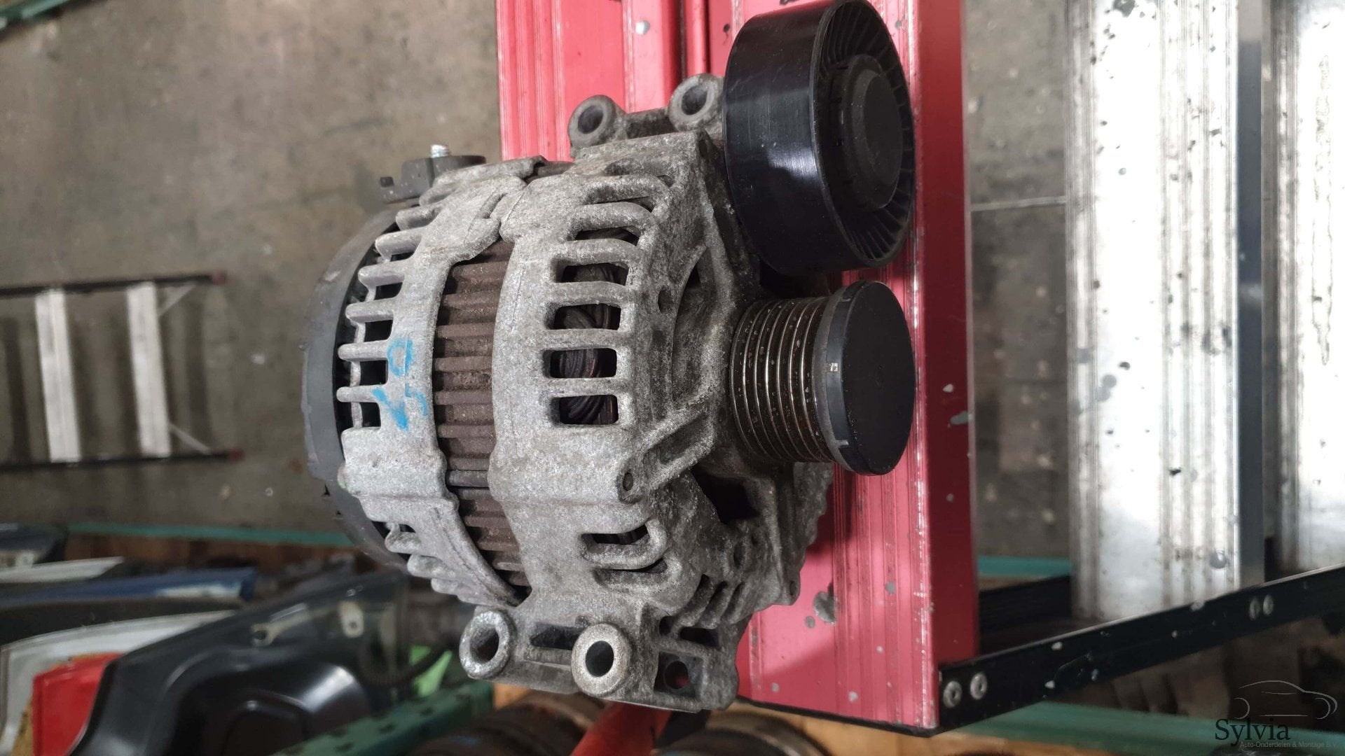 Dynamo 180AH BMW 1 / 3 / 5 serie N43 7550469 0121715017, Gebruikt, -, -, Ophalen of Verzenden