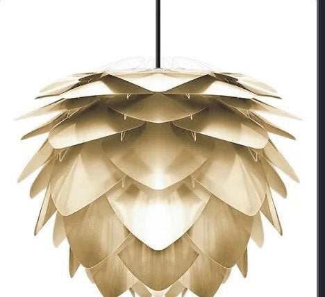 UMAGE SILVIA hanglamp 32cm gold, Ophalen, Zo goed als nieuw, Kunststof, E27 (groot)