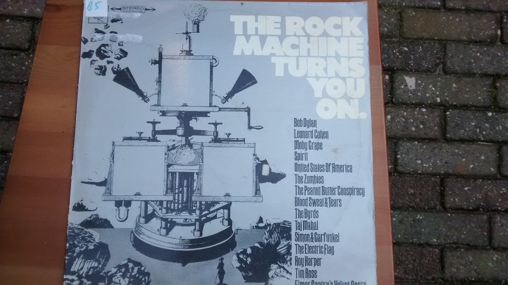 LP - The Rock Machine turns you on, Ophalen of Verzenden, Zo goed als nieuw, 12 inch, Poprock