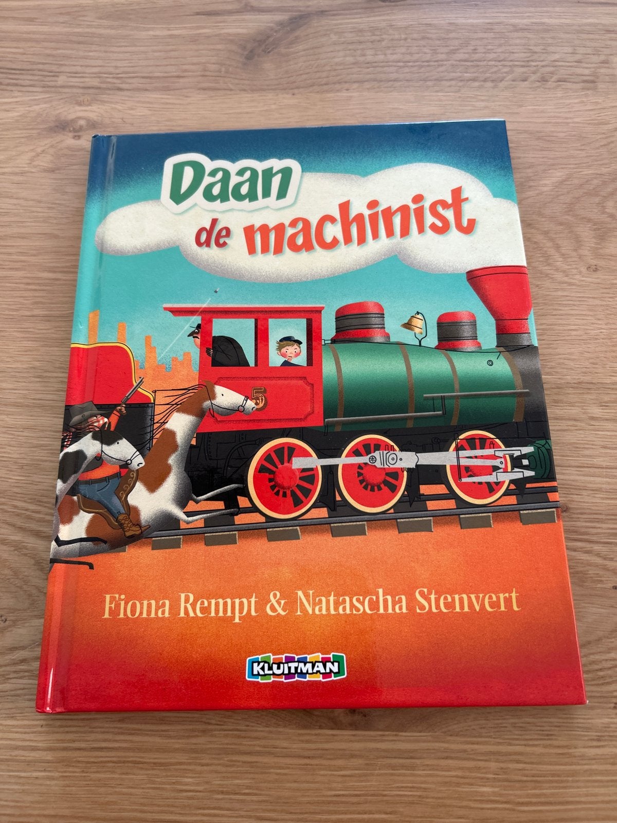 Daan de machinist - Kinderboek over treinen en avontuur, Ophalen of Verzenden, Zo goed als nieuw, Fictie algemeen